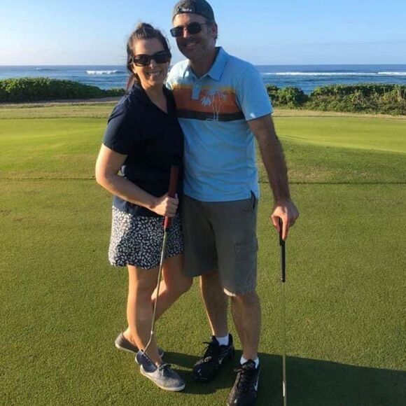 Oyamiki Active Athletic Skort Skirt Lightweight Gold Tennis Skirt Navy White M - Picture 3 of 13